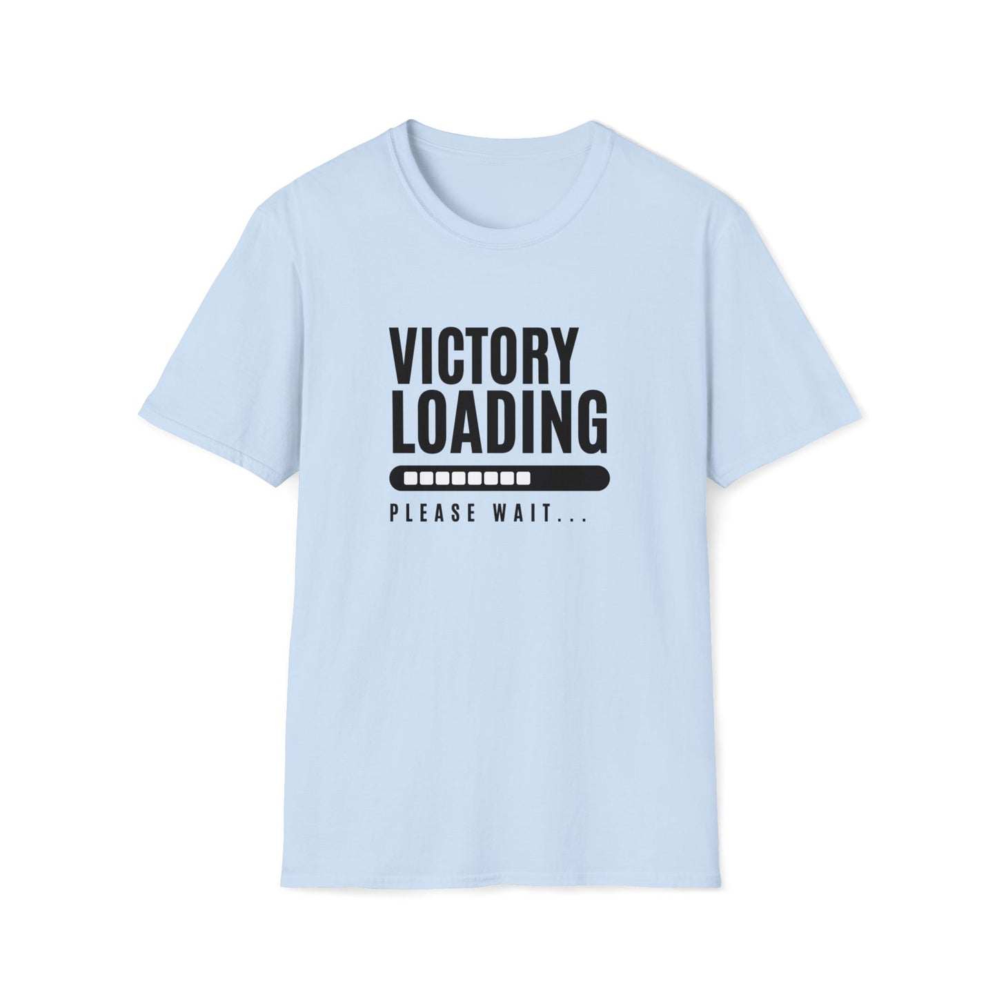 Victory Loading | Dice and Thread | Unisex Soft-Style T-Shirt