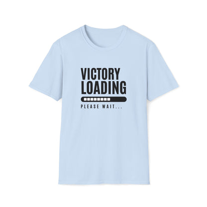 Victory Loading | Dice and Thread | Unisex Soft-Style T-Shirt