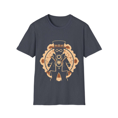 Steampunk Monopoly Board Game | Dice and Thread | Unisex Soft-Style T-Shirt