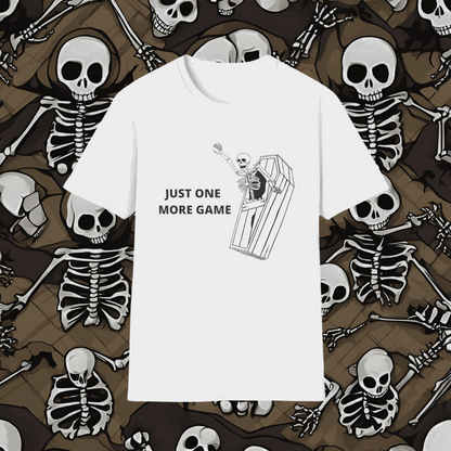 One more game | Dice and Thread | Printed Graphic T-Shirt Board Game