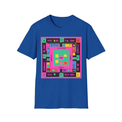 Monopoly Inspired | Dice and Thread | Printed Graphic T-Shirt Board Game