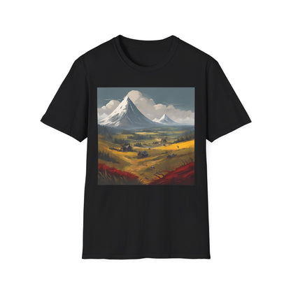 Scythe Inspired Landscape | Dice and Thread |Scythe T-Shirt