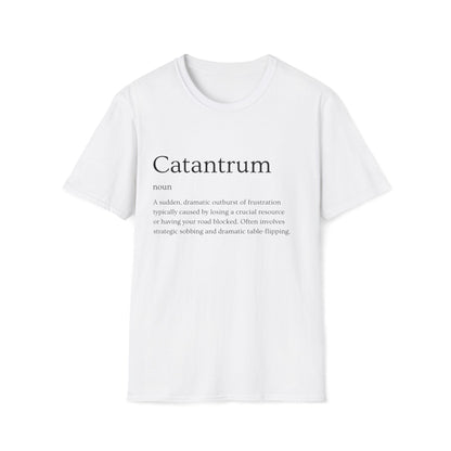 Catantrum | Settlers of Catan inspired Design | Dice and Thread | Unisex Soft-Style T-Shirt