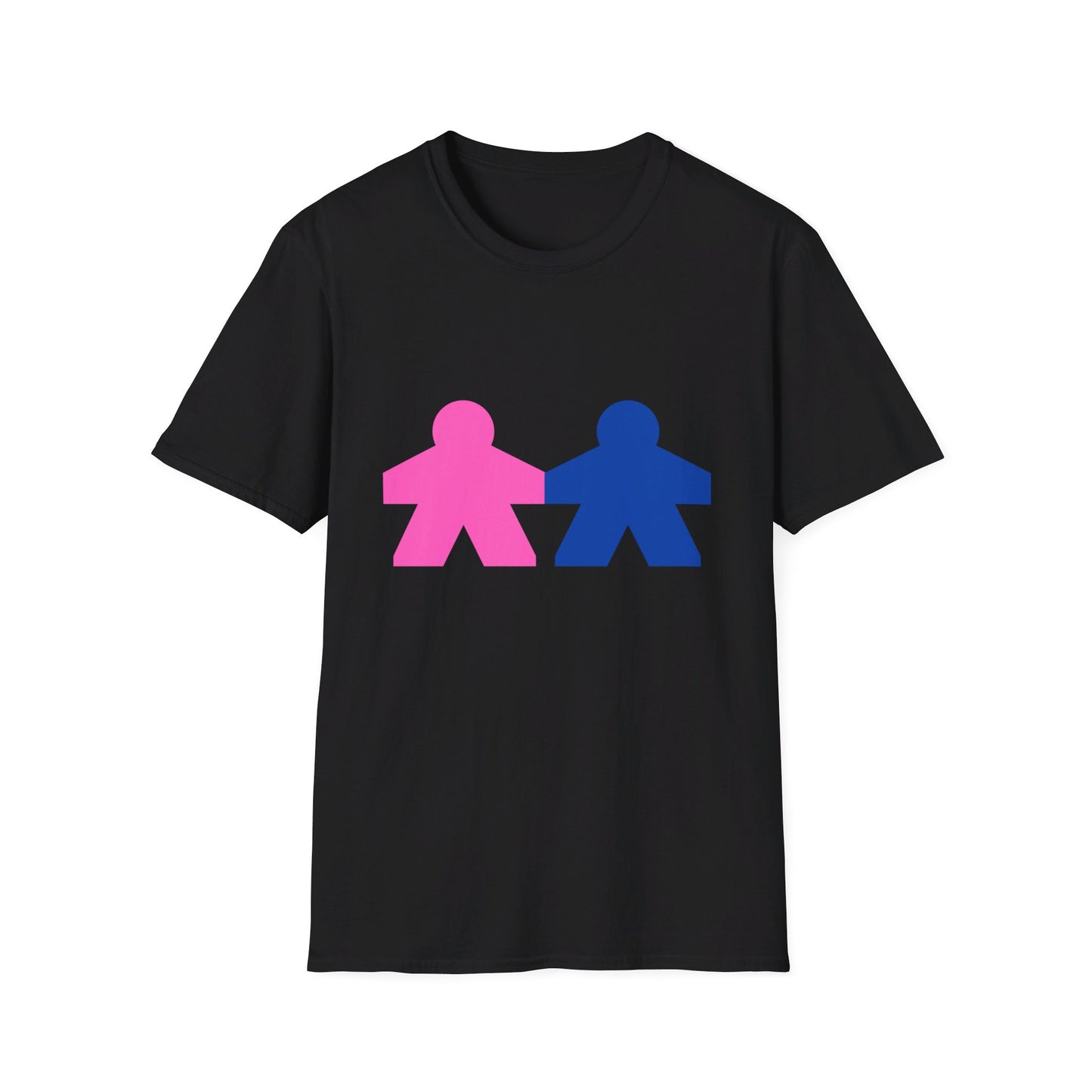 His and Hers Meeple | Dice and Thread | Couple T-Shirt Board Game