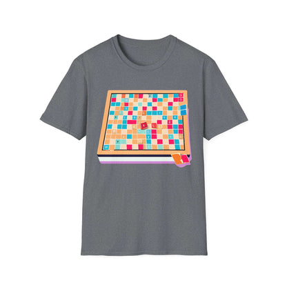 Scrabble Inspired | Dice and Thread | Printed Graphic T-Shirt Board Game