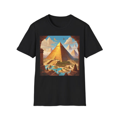 Seven Wonders Pyramid | Dice and Thread | Seven Wonders Retro T-Shirt