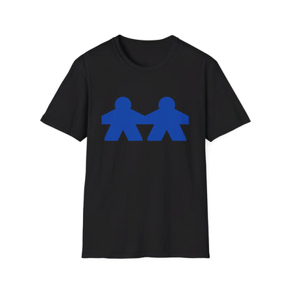 His and His Meeple | Dice and Thread | Couple T-Shirt Board Game