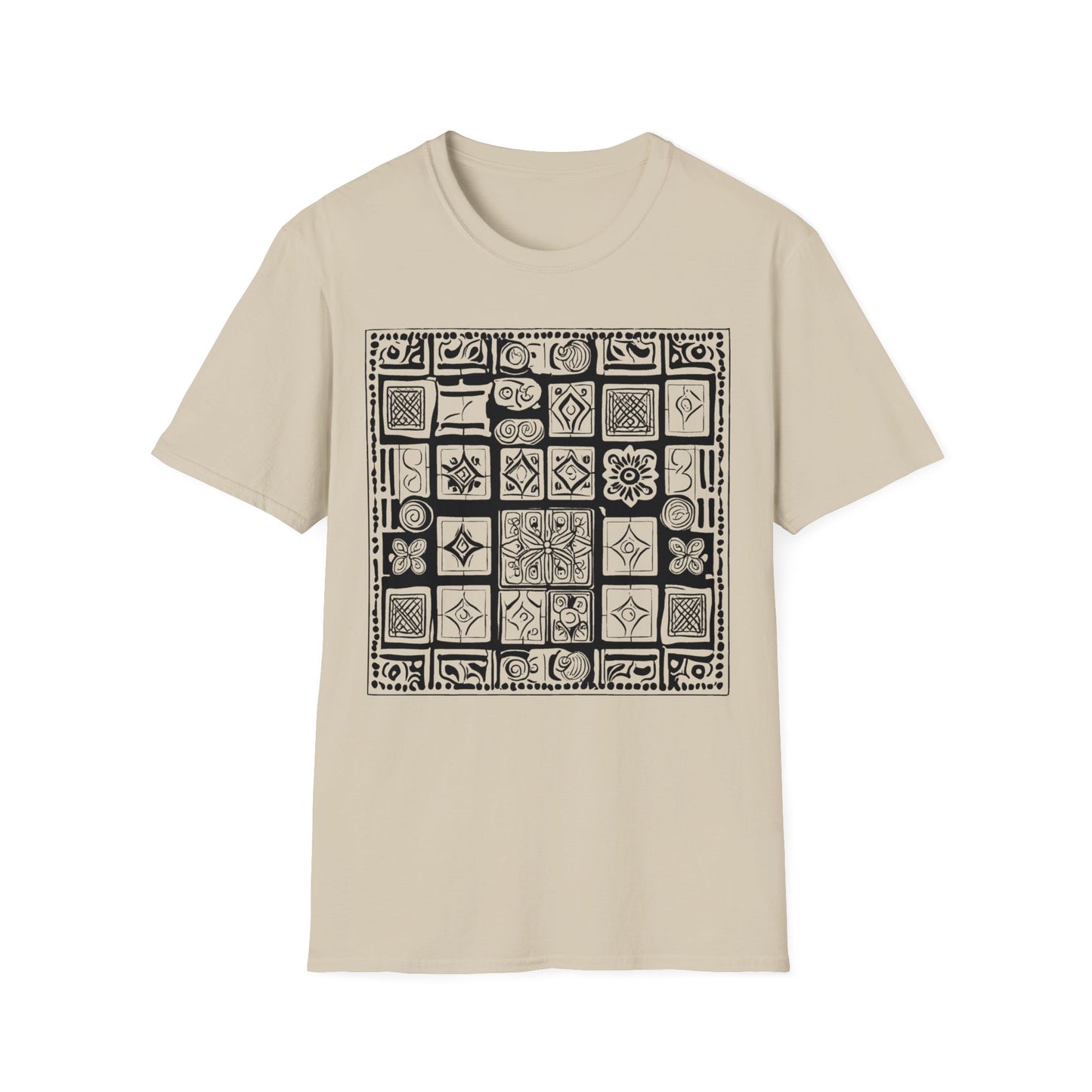 Azul Inspired | Dice and Thread | Printed Graphic T-Shirt Board Game