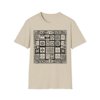 Azul Inspired | Dice and Thread | Printed Graphic T-Shirt Board Game