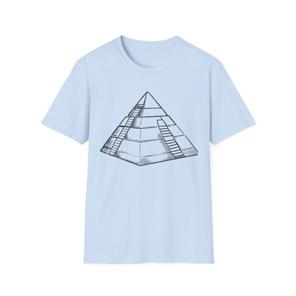 Seven Wonders Inspired Pyramid | Dice and Thread | Printed Graphic T-Shirt Board Game