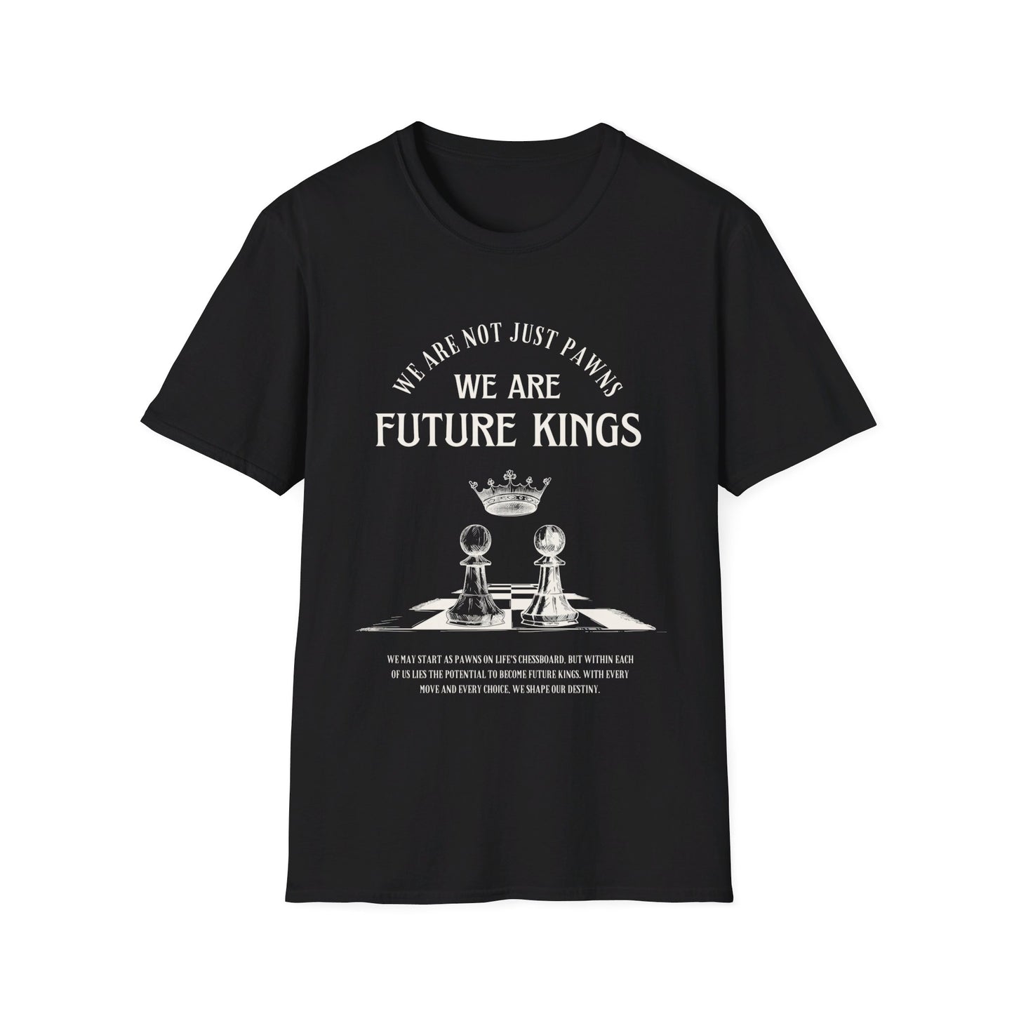 Future Kings | Dice and Thread | Chess T-Shirt Board Game