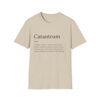 Catantrum | Settlers of Catan inspired Design | Dice and Thread | Unisex Soft-Style T-Shirt