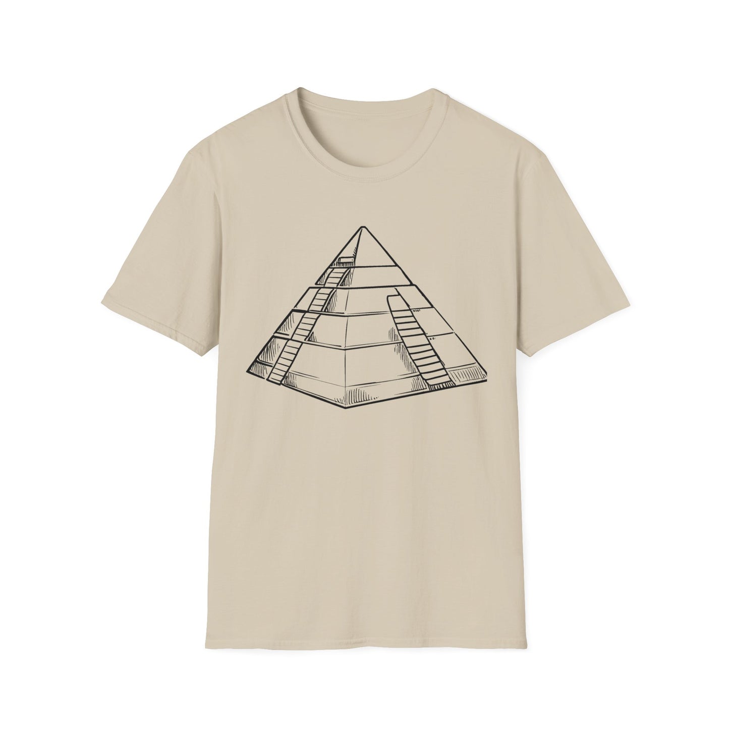 Seven Wonders Inspired Pyramid | Dice and Thread | Printed Graphic T-Shirt Board Game