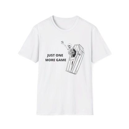 One more game | Dice and Thread | Printed Graphic T-Shirt Board Game