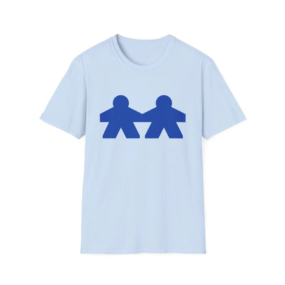 His and His Meeple | Dice and Thread | Couple T-Shirt Board Game