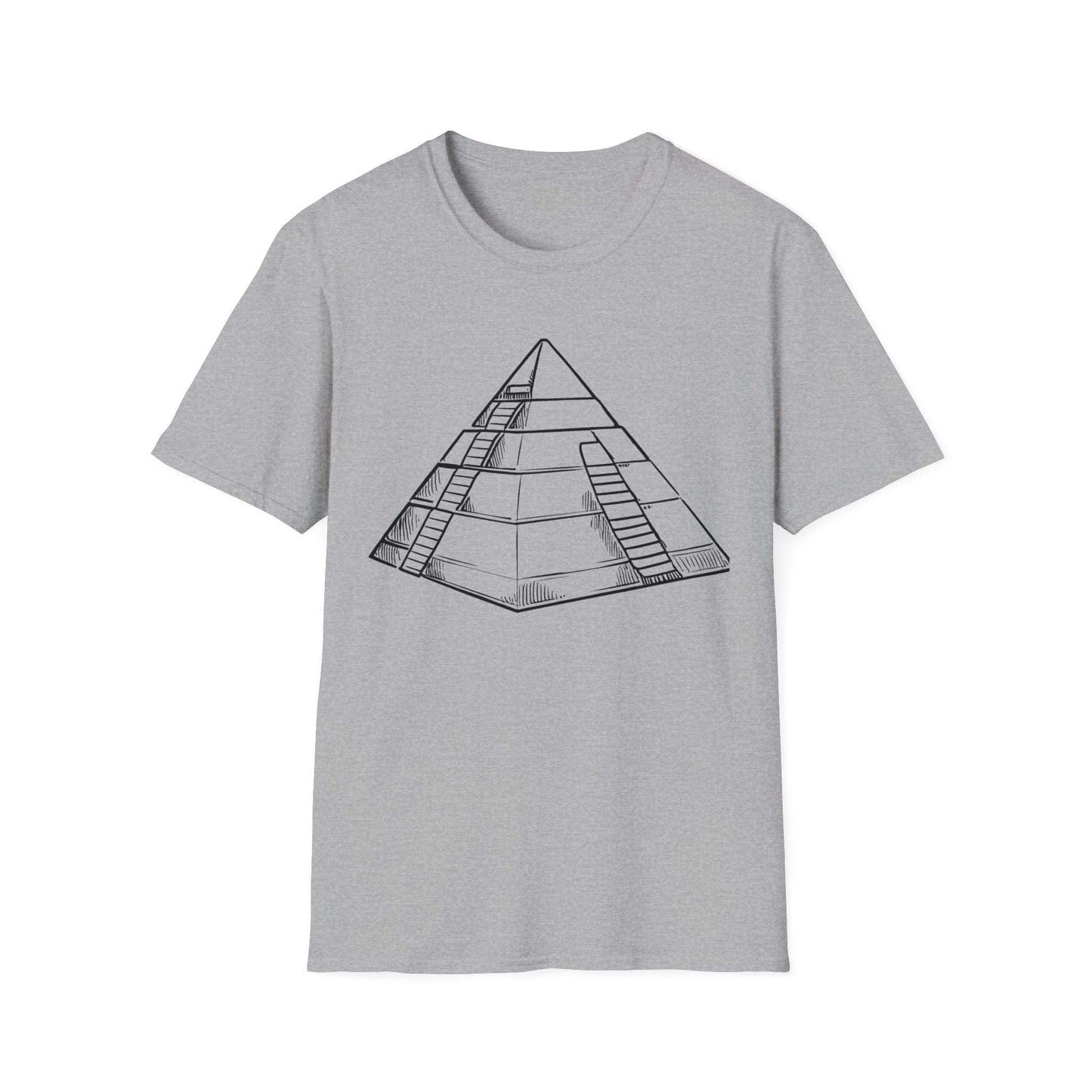 Seven Wonders Inspired Pyramid | Dice and Thread | Printed Graphic T-Shirt Board Game