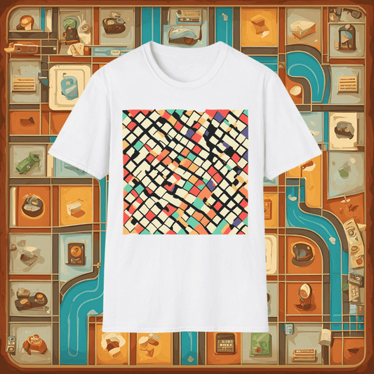 Scrabble Inspired | Dice and Thread | Printed Graphic T-Shirt Board Game