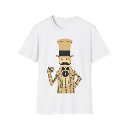 Monopoly Inspired Steampunk | Dice and Thread | Unisex Soft-Style T-Shirt