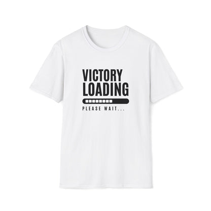 Victory Loading | Dice and Thread | Unisex Soft-Style T-Shirt