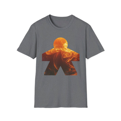 Fire Meeple | Dice and Thread | T-Shirt Board Game