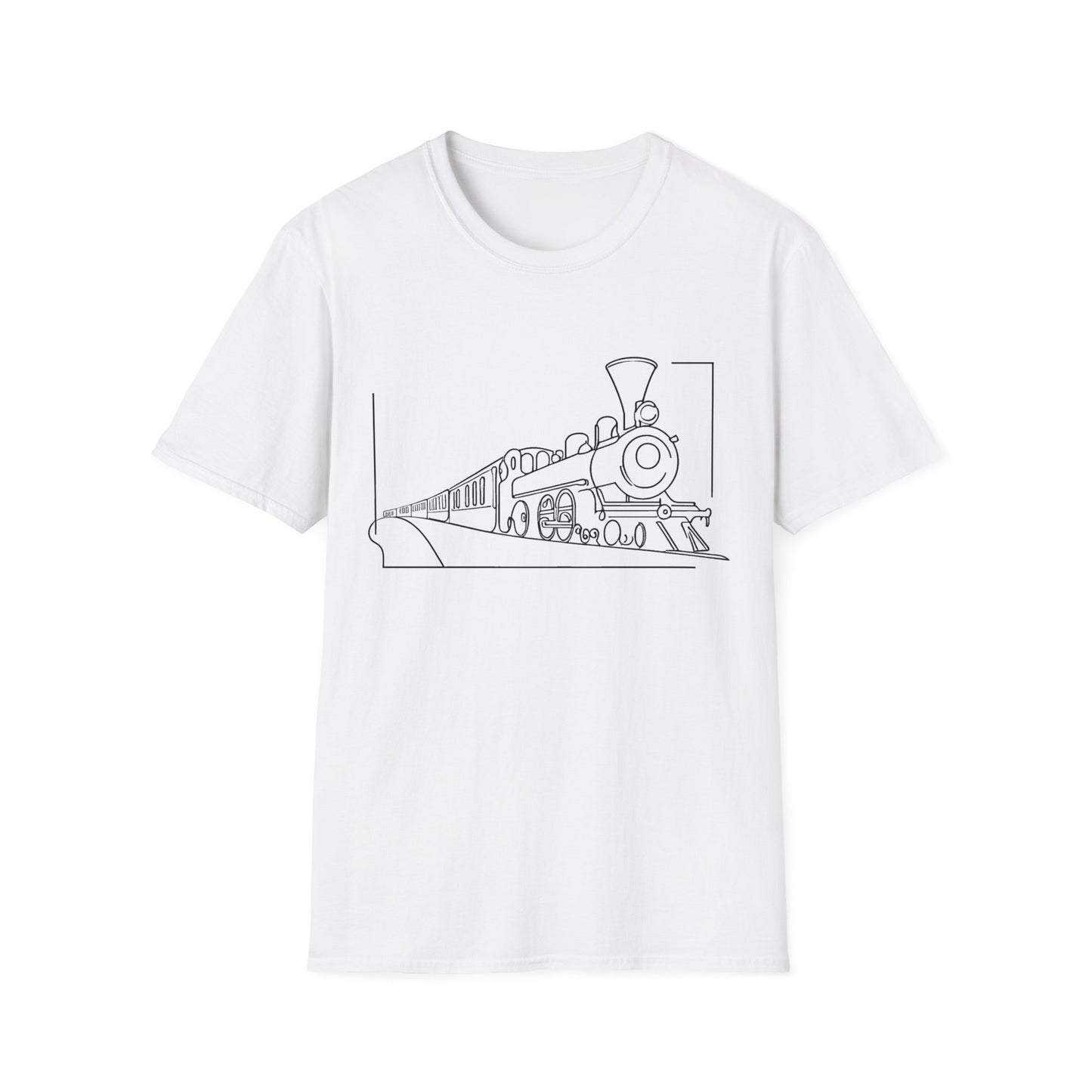 Ticket To Ride Inspired hand line drawing | Dice and Thread | Printed Graphic T-Shirt Board Game