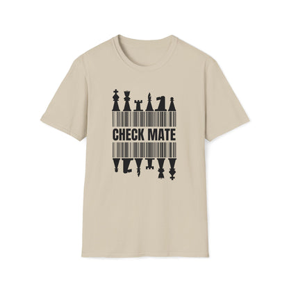 Checkmate | Chess Design | Dice and Thread | Unisex Soft-Style T-Shirt