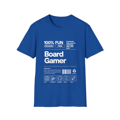 100% Board Gamer | Dice and Thread |  T-Shirt