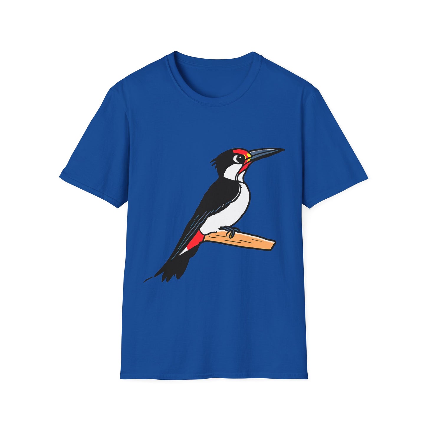 Wingspan Inspired Acorn Woodpecker | Dice and Thread | Printed Graphic T-Shirt Board Game