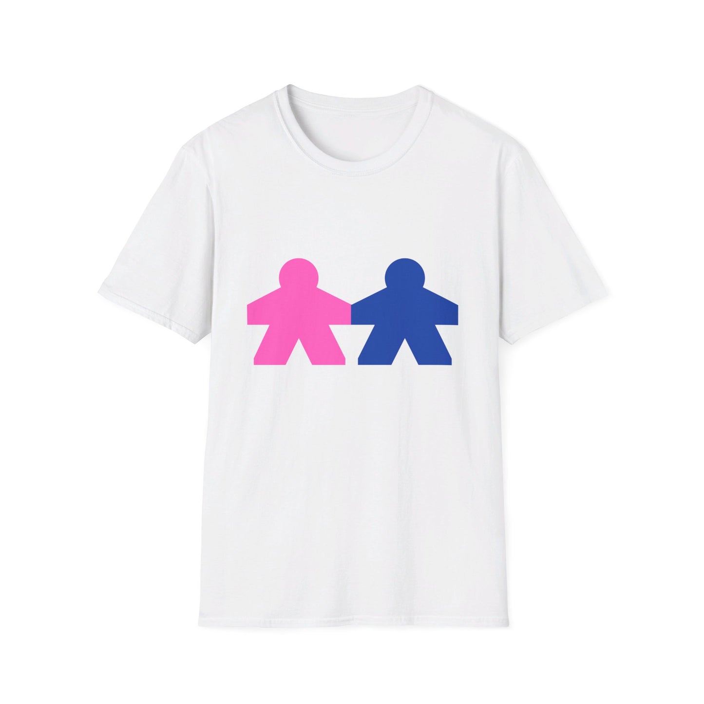 His and Hers Meeple | Dice and Thread | Couple T-Shirt Board Game