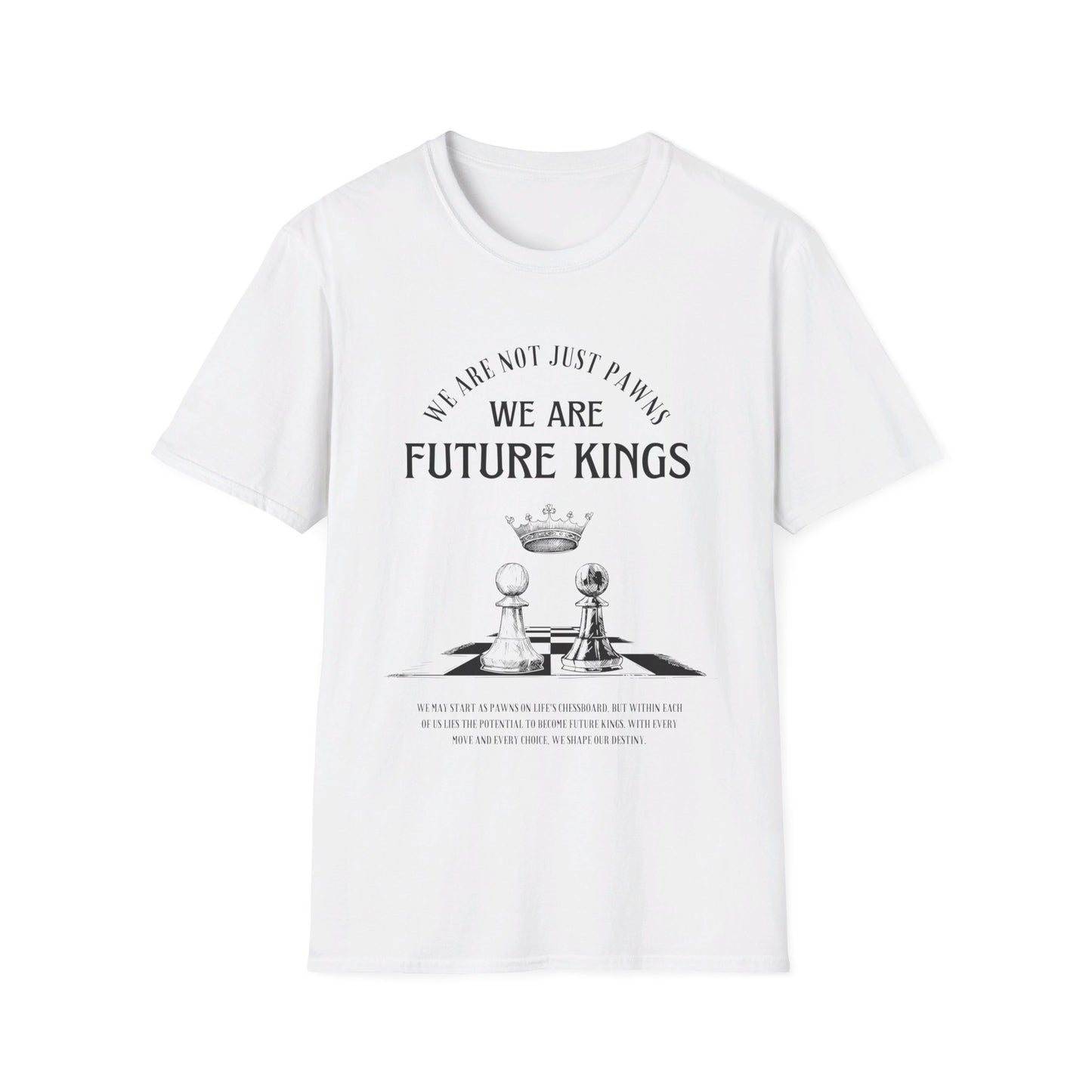 Future Kings | Dice and Thread | Chess T-Shirt Board Game