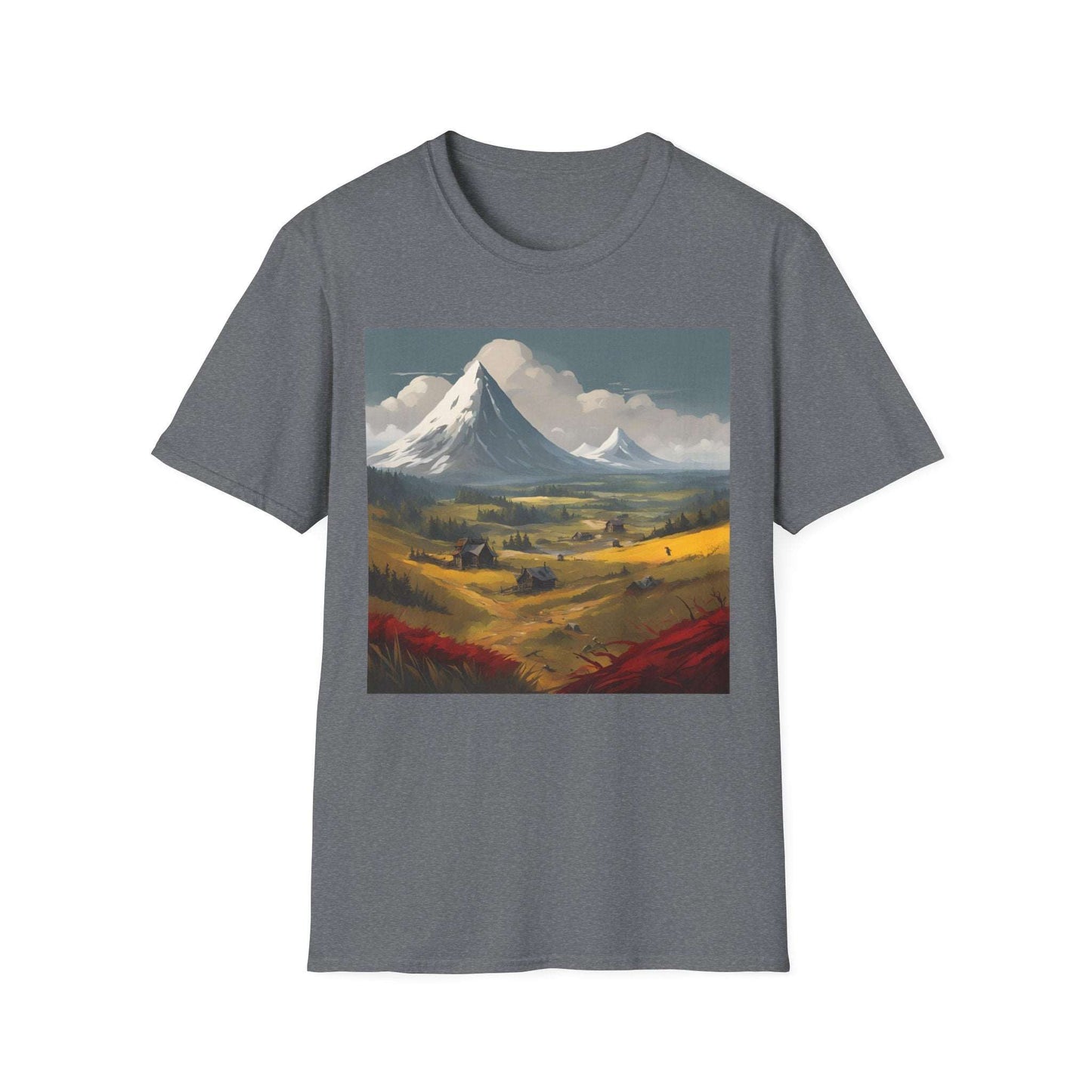 Scythe Inspired Landscape | Dice and Thread |Scythe T-Shirt