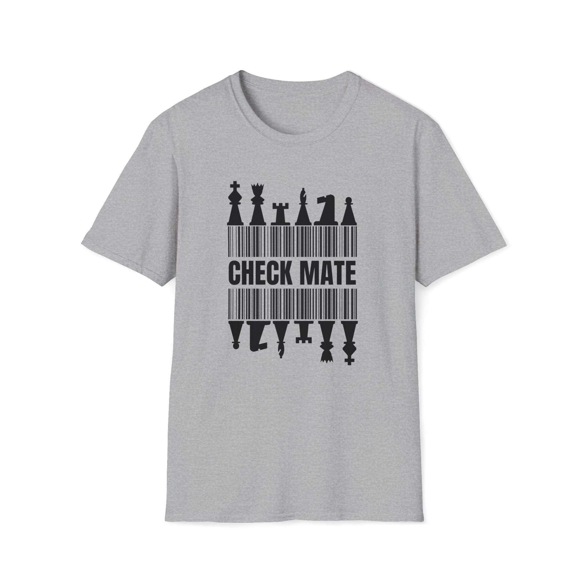 Checkmate | Chess Design | Dice and Thread | Unisex Soft-Style T-Shirt