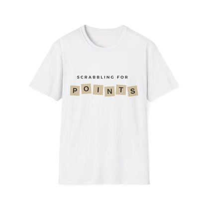 Scrabble | Dice and Thread | Printed Graphic T-Shirt Board Game