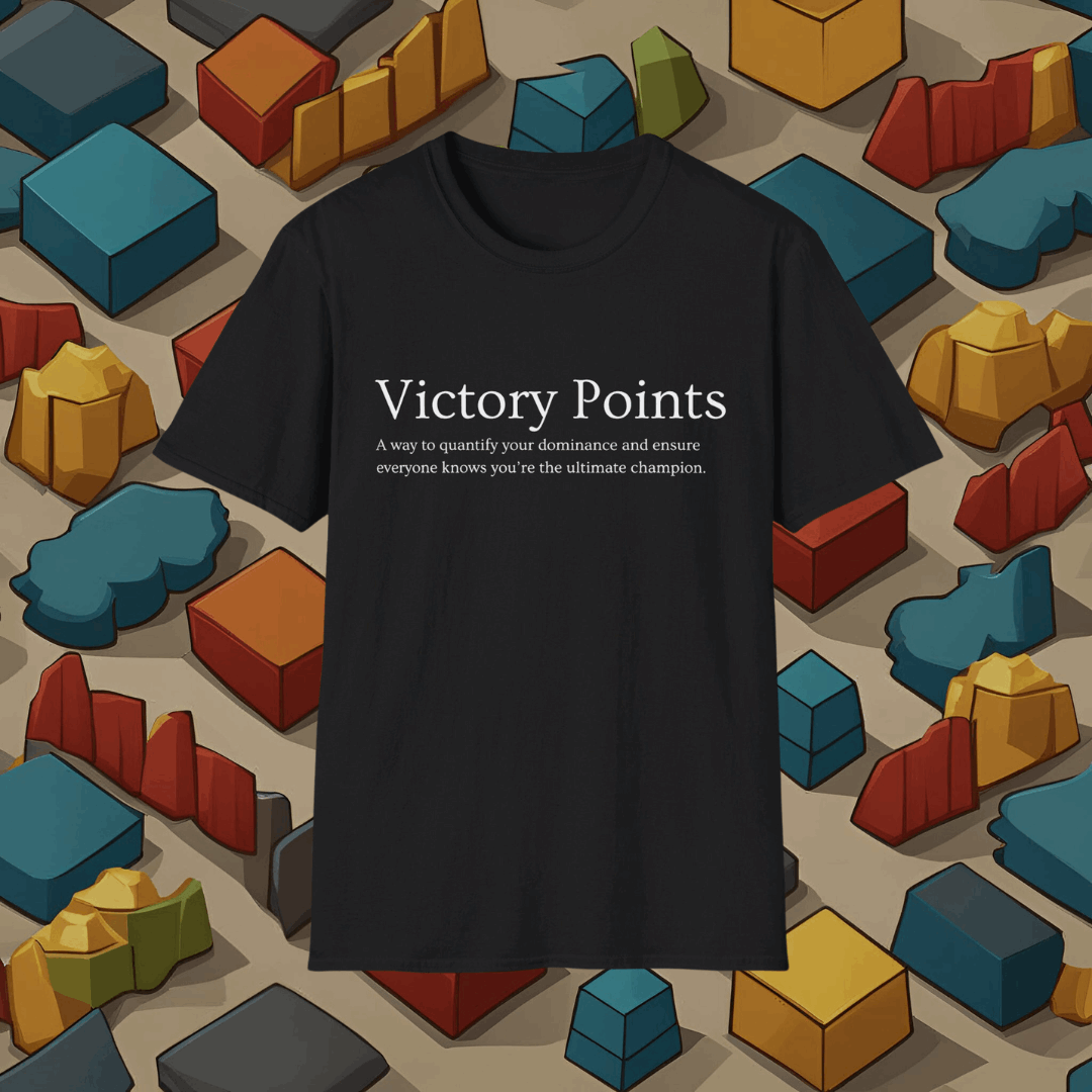 Victory Points Definition | Dice and Thread | T-Shirt Board Game