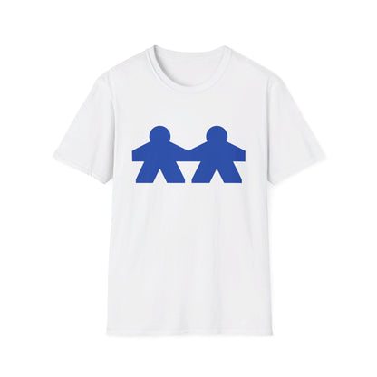 His and His Meeple | Dice and Thread | Couple T-Shirt Board Game