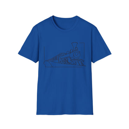 Ticket To Ride Inspired hand line drawing | Dice and Thread | Printed Graphic T-Shirt Board Game