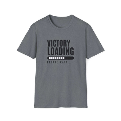 Victory Loading | Dice and Thread | Unisex Soft-Style T-Shirt