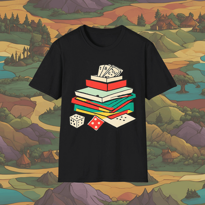 Board Games | Dice and Thread | Printed Graphic T-Shirt Board Game