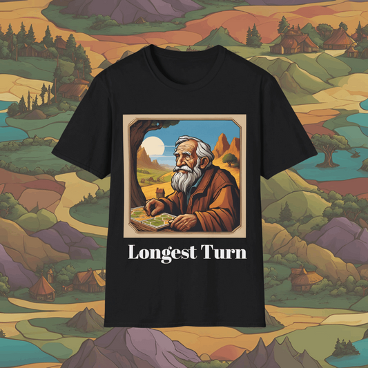 Settlers of Catan Longest Turn | Dice and Thread  | Unisex T-Shirt