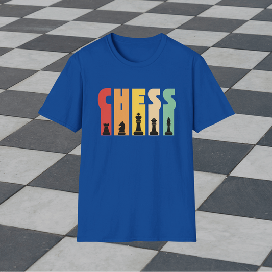 Chess | Dice and Thread | Unisex Soft-Style T-Shirt