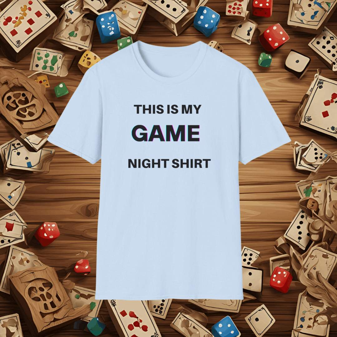 This is my Game Night Shirt | Dice and Thread | Game Night T-Shirt