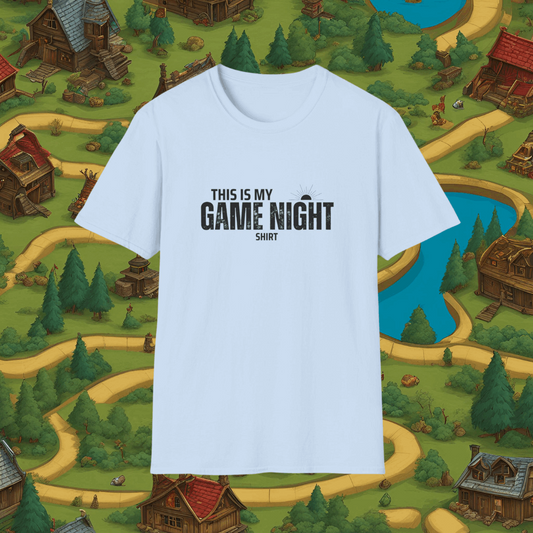 Game Night | Dice and Thread | Unisex Soft-Style T-Shirt